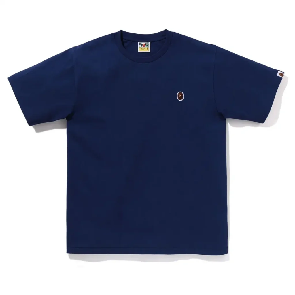 BAPE One Point Tee Navy