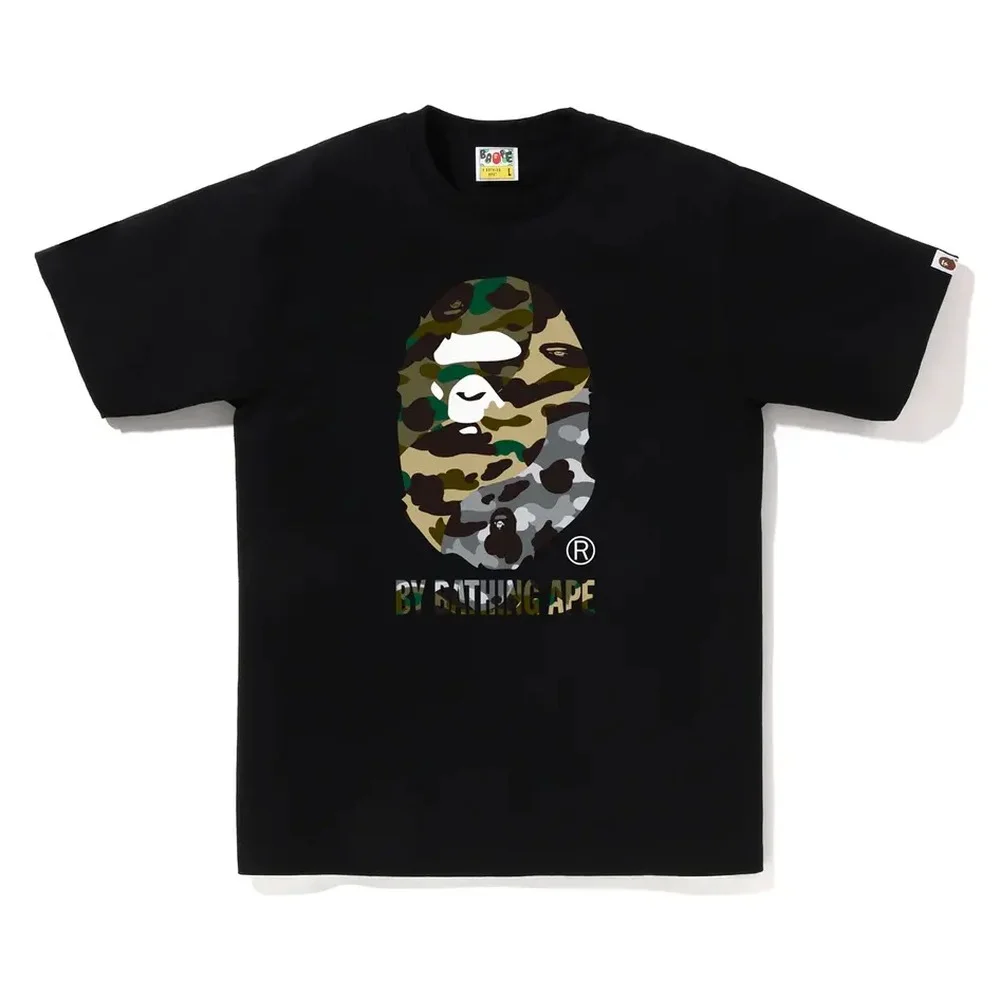 BAPE Color Camo By Bathing Ape Tee Black