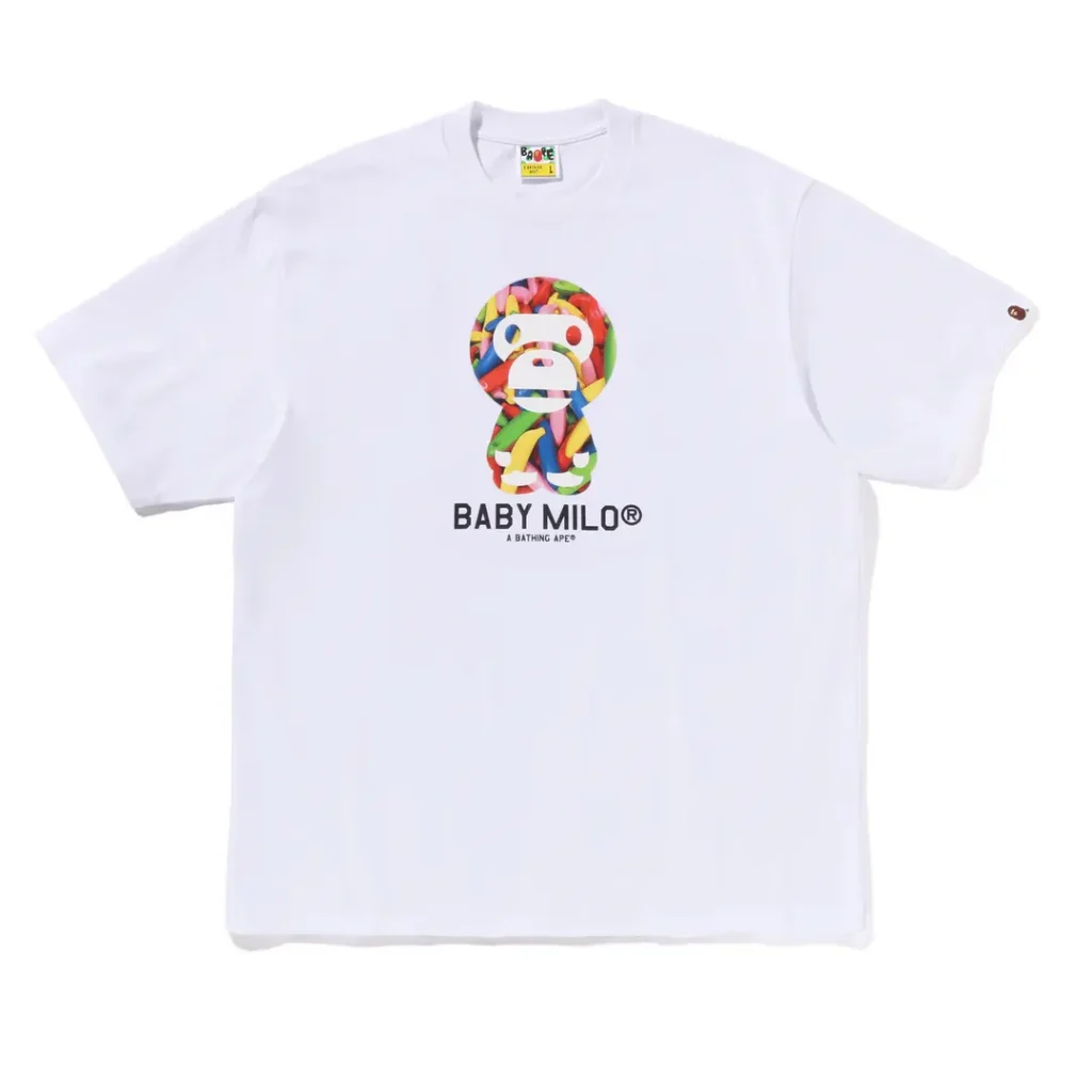 BAPE Banana Baby Milo Relaxed Fit Tee White