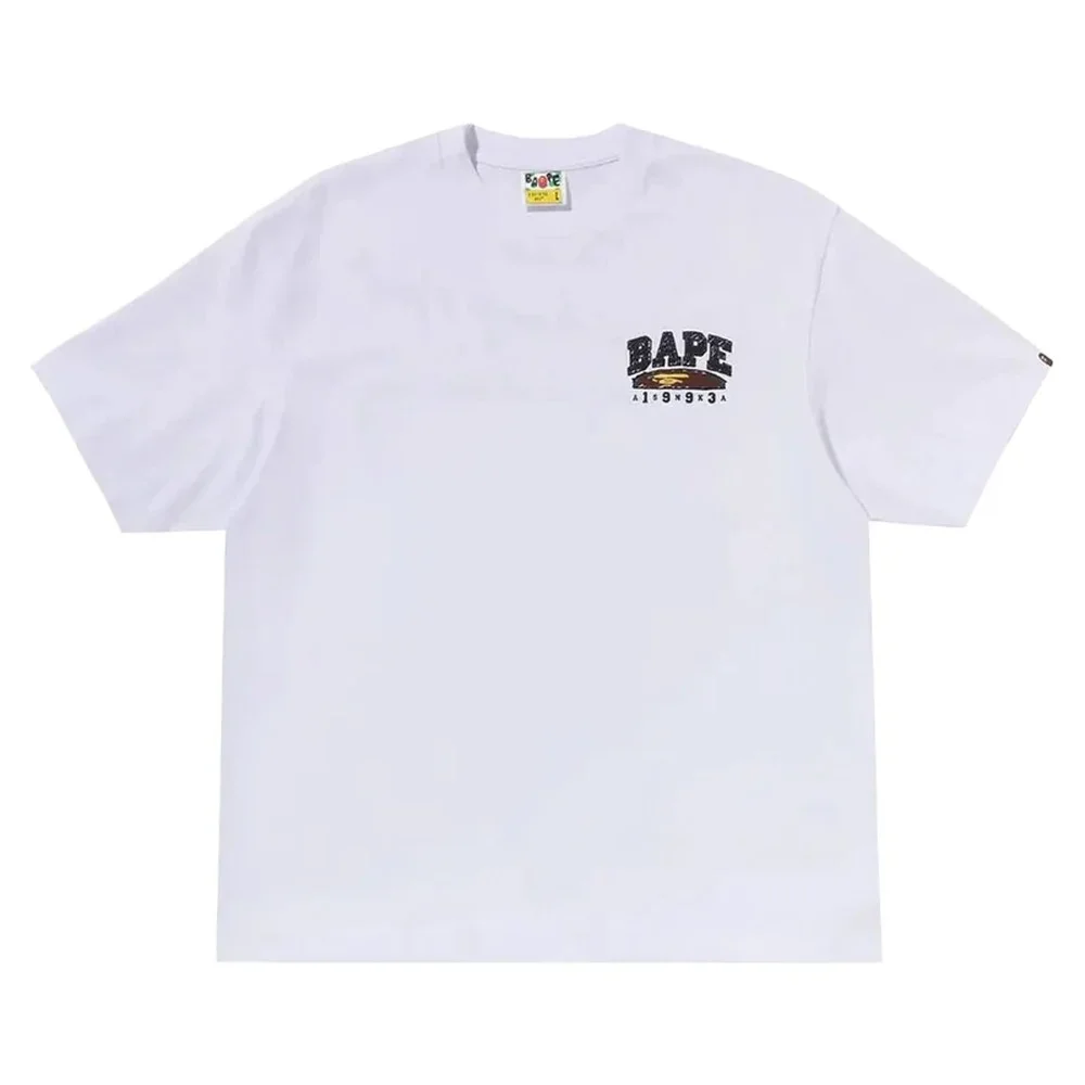 BAPE Hand Draw Relaxed Fit Tee White